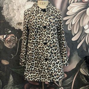 Kate Spade Leopard Print Coat